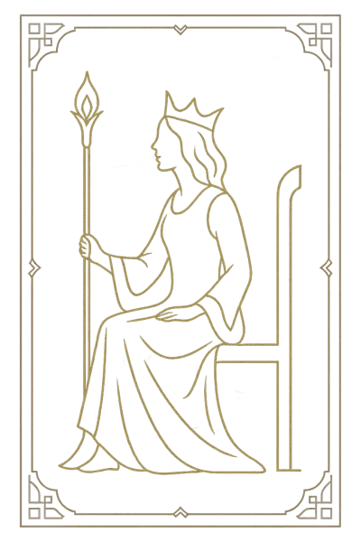 Queen of Wands — Minor Arcana