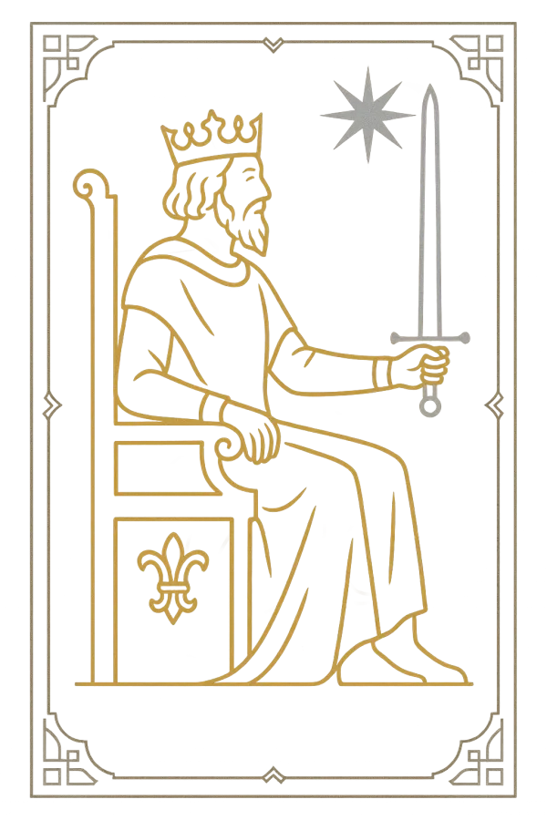 Король Мечей — Младший Аркан